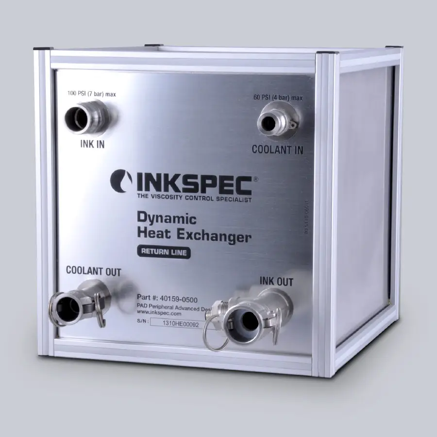 Dynamic Heat Exchanger - Inkspec